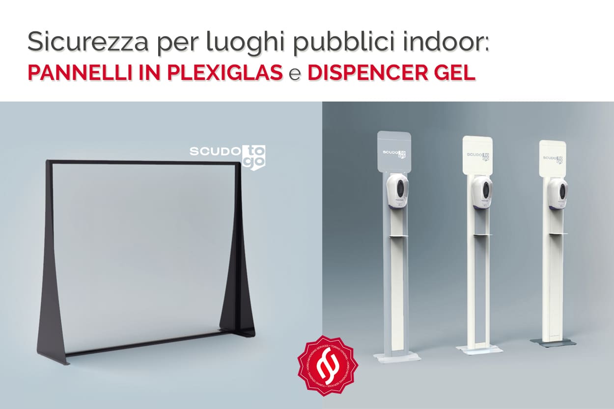 pannelli divisori plexiglass