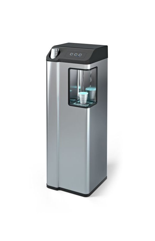 erogatore acqua di rete aquality pou cosmetal