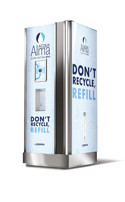 erogatore acqua di rete acqua alma point
