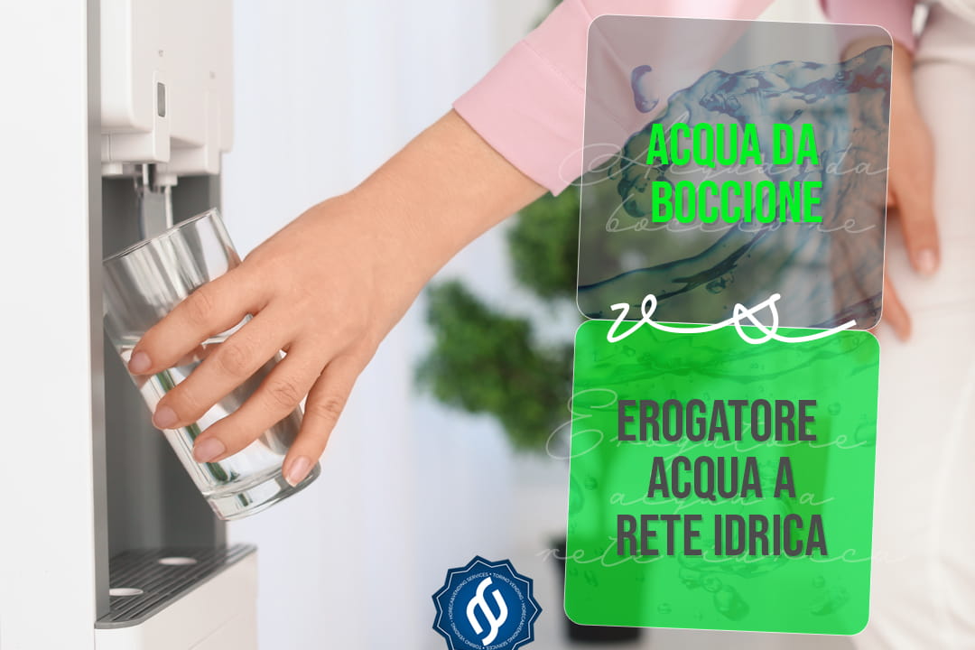 erogatori acqua di rete vs boccioni acqua