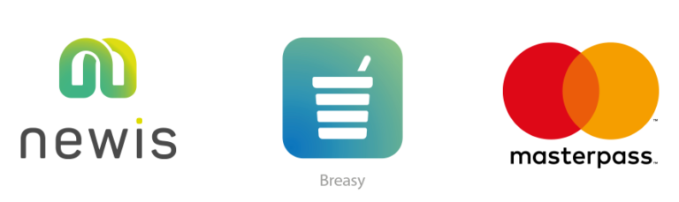 newis, breasy, masterpass