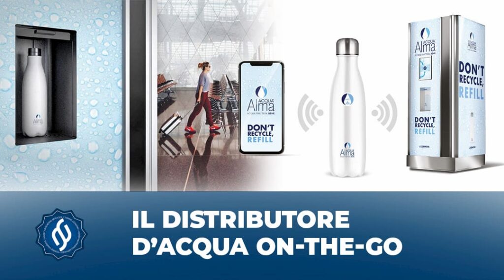 distributore d'acqua ufficio acqua alma point