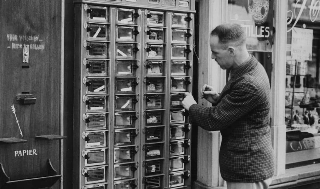 storia del vending distributori automatici