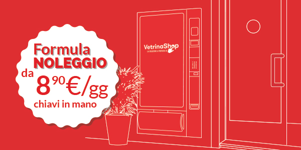 vetrinashop noleggio distributori automatici per negozi