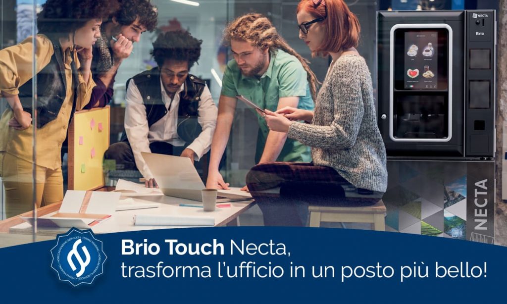 brio touch necta distributore bevande calde ufficio