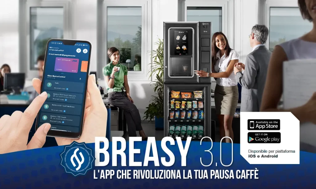 Schermata dell'app Breasy