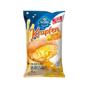 krapfen crema scotti snack